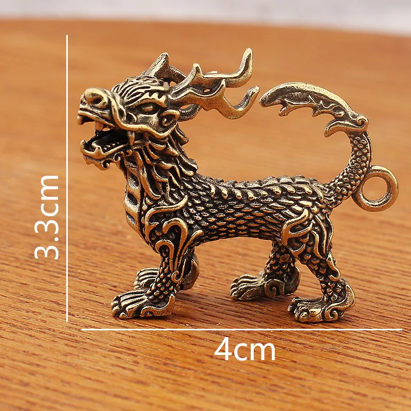 Статуэтка медного дракона