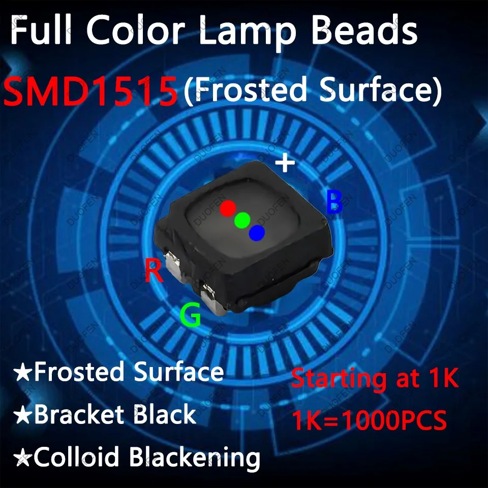 

1000 шт. светодиодные лампы SMD1515 DUO FEN