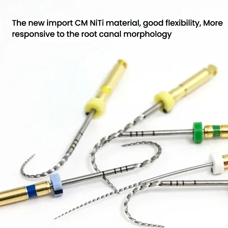 Гибкие эндододонтические инструменты SOCO 5 коробок высококачественный Никель