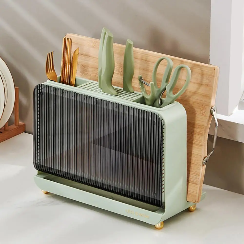 

Пластиковый практичный многослойный держатель для фрез, 2 цвета, режущая стойка с дренажным лотком для дома