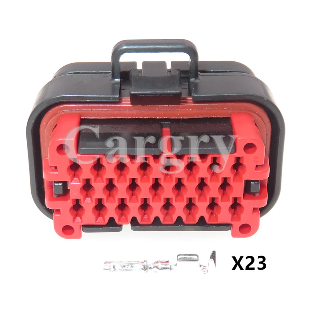 

Автомобильные аксессуары, 1 комплект, 23P 770680-1, автомобильный блок управления, огнестойкий пластиковый корпус, Водонепроницаемый проводной разъем