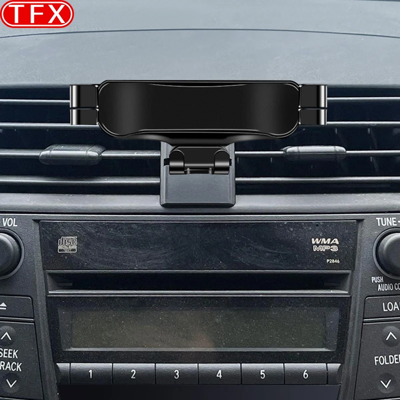 

For Toyota RAV4 2009-2012 Car Styling Mobile Phone Holder Air Vent Mount Gravity Bracket Stand Auto Modified Accessories