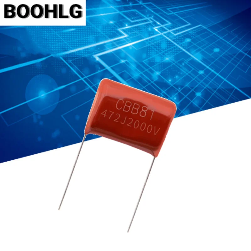 Конденсатор CBB 100 472 в 472J 2KV 4700pF 4.7nF P15 CBB81 Металлизированный Полипропиленовый пленочный конденсатор 2000 (10-472 шт.)