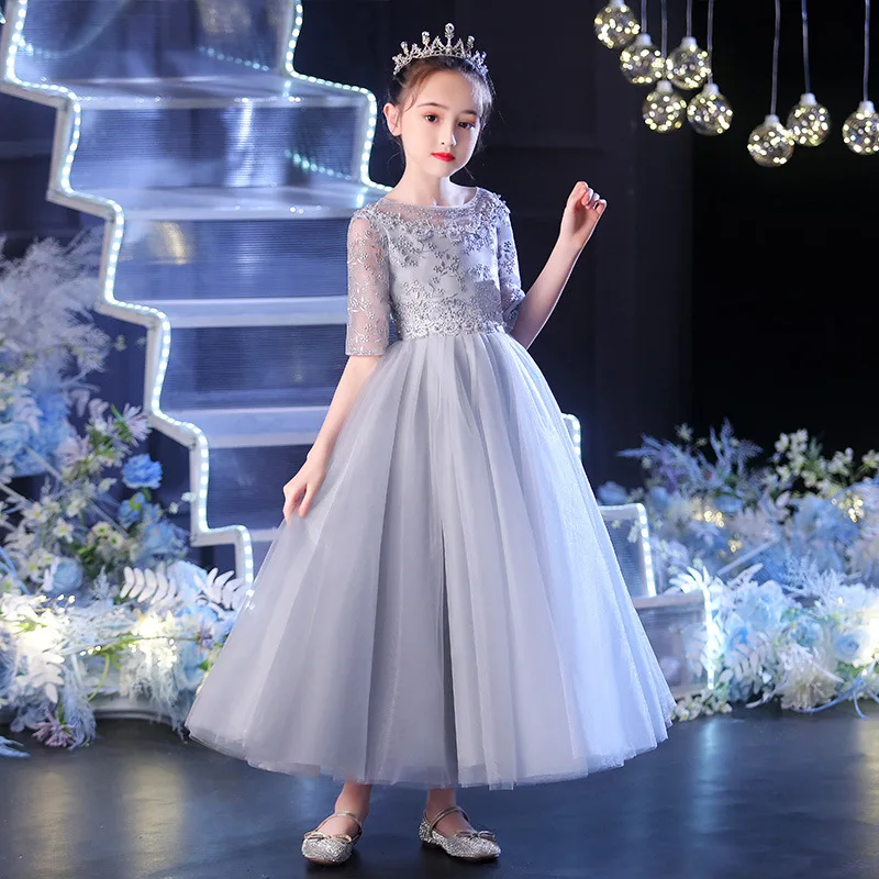 

Formal Dresses for Elegant Party Girls Princess Dress Ball Gowns Robe Girl Clothes Children Eid Baby 2023 Kids Occasion Girls'