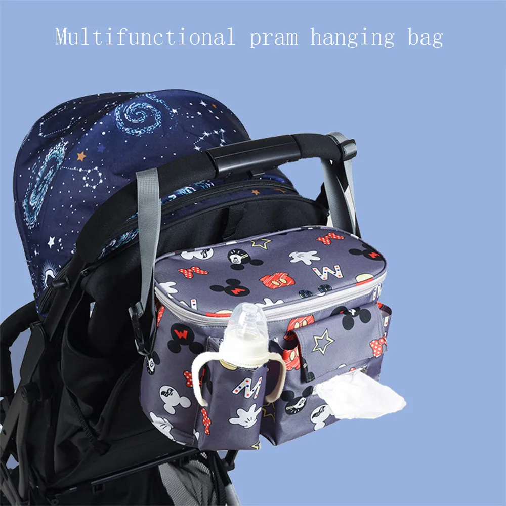 It Is Recommended To Install A Baby Stroller Bag With Large Capacity And Multi-Function, Which Is Light And Portable
