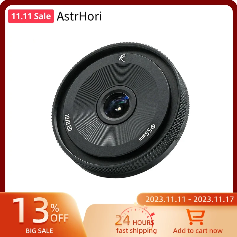 

Астрори 10 мм F8 II рыбий глаз фото ручной фокус Ультра широкоугольный объектив для Sony E FUJI Fujifilm X Nikon Z Leica L M4/3 крепление Lente