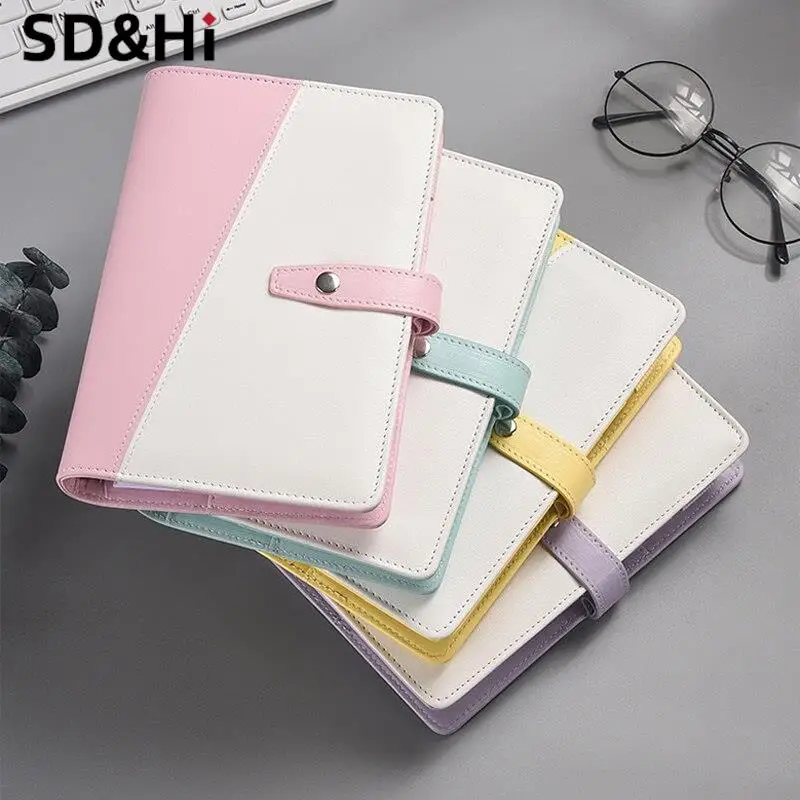 

A6 Budget Binder Cash Envelopes For Money Saving Organizer With Zipper Pockets Budget Sheets And Self-adhesive Labels