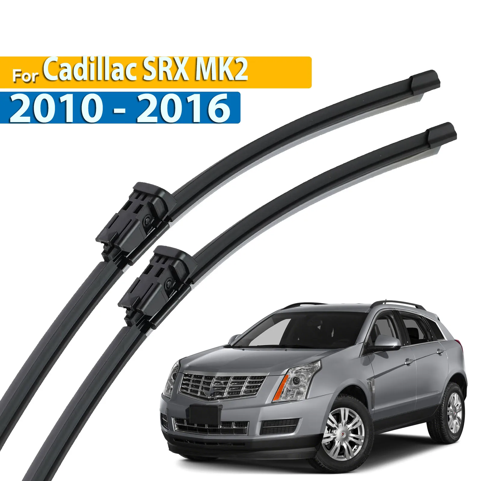 

Передние щетки стеклоочистителя Erick's LHD для Cadillac SRX 2010-2016, лобовое стекло, чистые окна, автомобильные щетки от дождя 26 "+ 17"