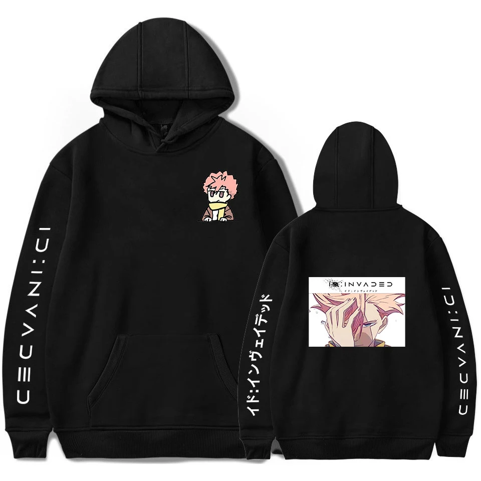 

Anime Stylish ID : INVADED Hoodies Women Men Casual Long Sleeve Sweatshirt Cartoon Harajuku Pullover Hooded Autumn Unisex Hoodie