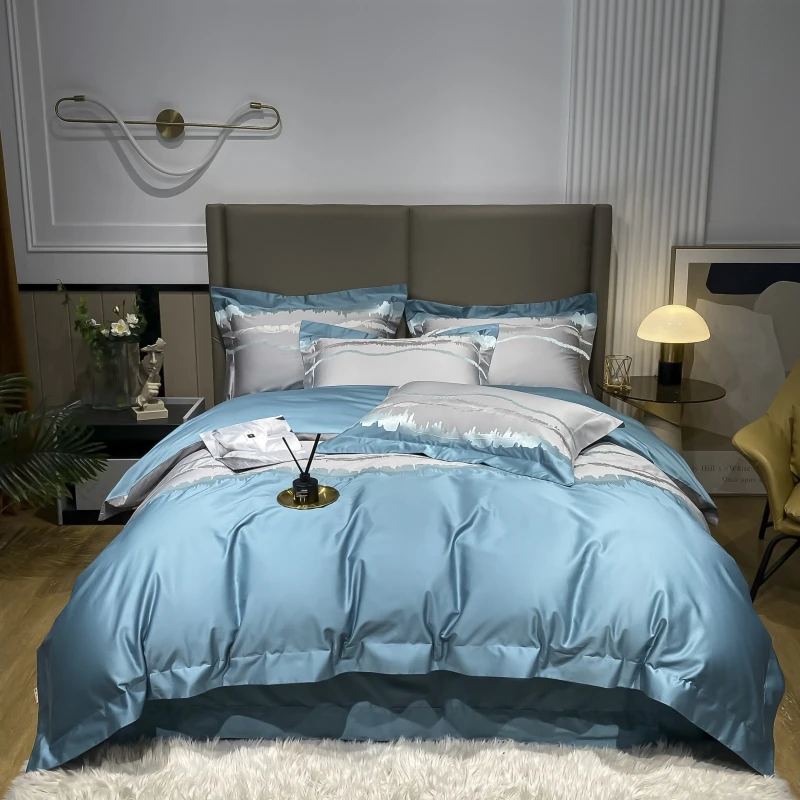 Комплект постельного белья из натурального хлопка 1000TC |