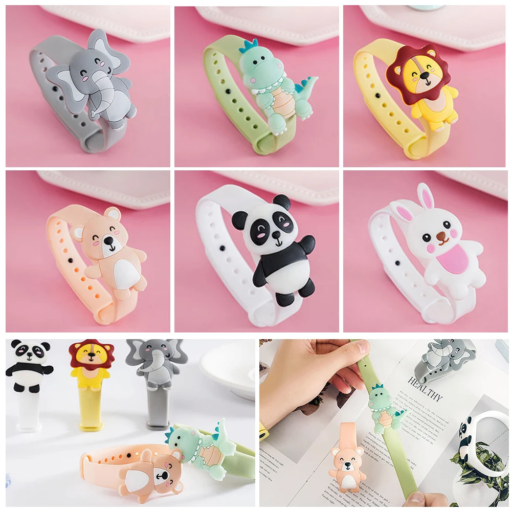 Mosquito Repellent Cartoon Children Silicone Bracelet Lightweight Mosquitoes Insect Watch Outdoor Anti-Mosquito Band