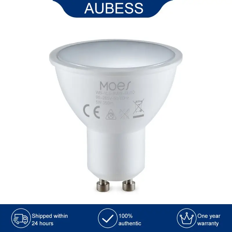 

Smart Life Smart Gu10 Bulbs Saving Energy Wifi 5w Rgbcw Dimmable Light Timer Tuya Work With Alexa Google Home Alice Smart Home