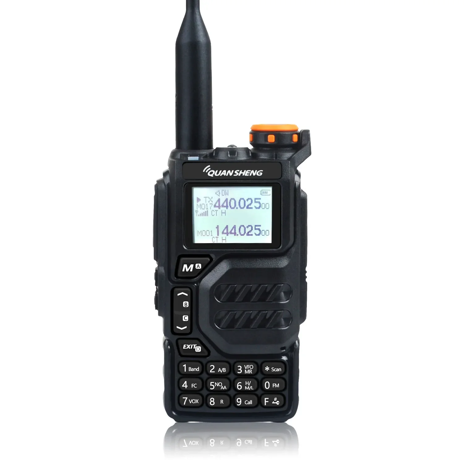 

Quansheng UV-K5 50-600MHz 200Ch 5W Air Band Walkie Talkie UHF VHF DTMF FM Scrambler NOAA, беспроводная Частотная копия, двухстороннее радио