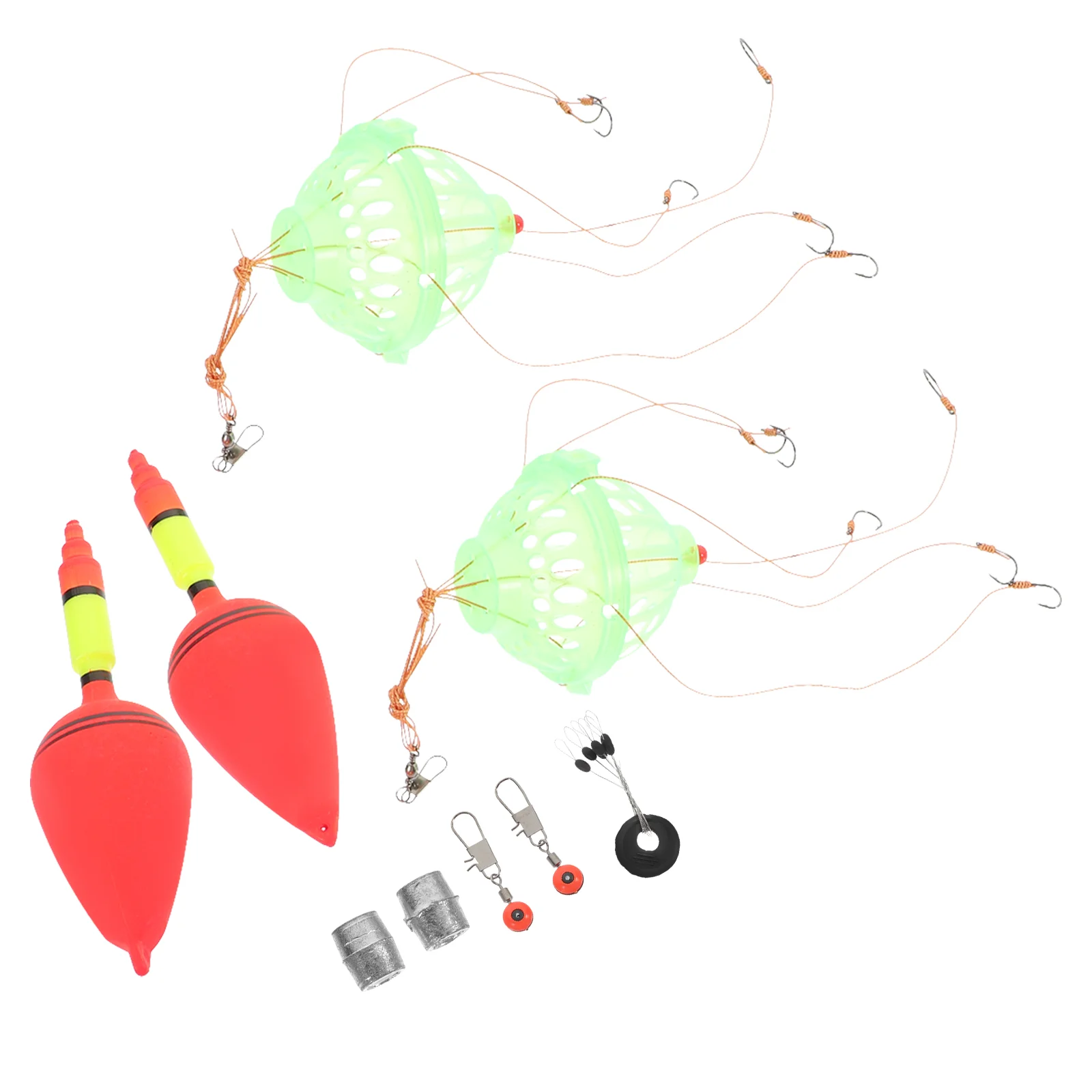 Набор рыболовных снастей уличная приманка доббер приманки крючок снаряжение