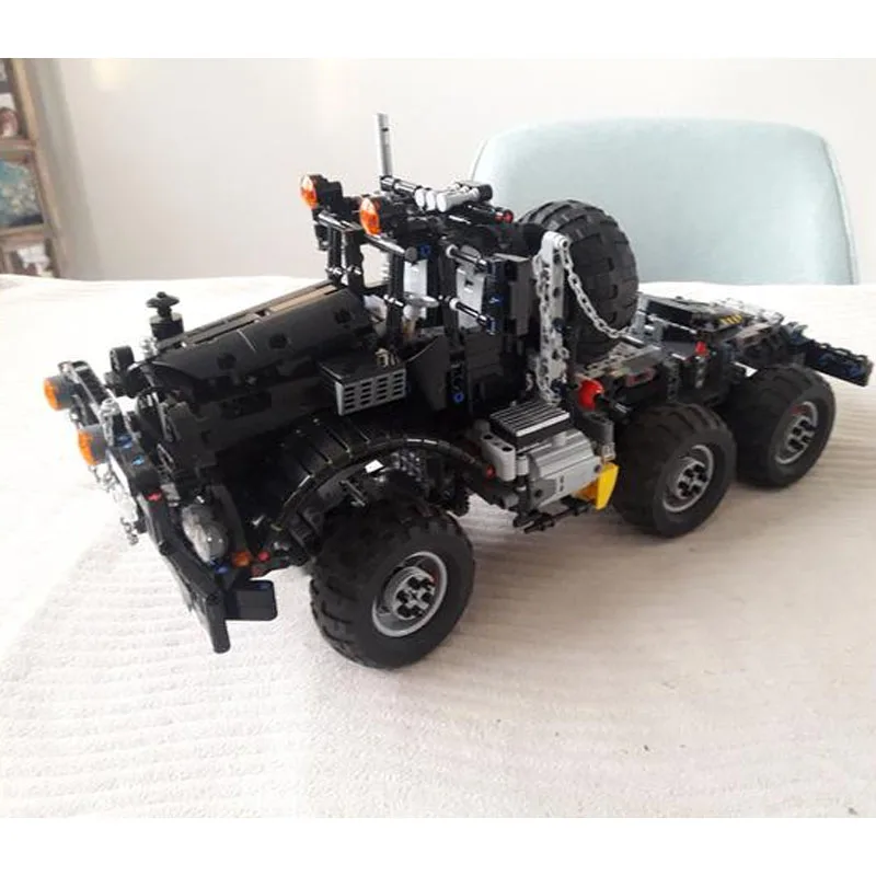 Фото Конструктор MOC-28344 Классический Вездеход 6x6, 1993 детали, модель для взрослых, подарок на День рождения/Рождество №4