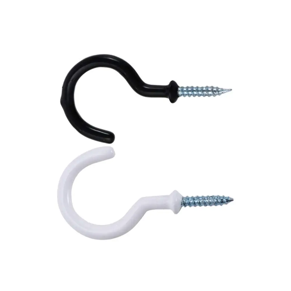 Белый сверхмощный домашний держатель для хранения потолочные крючки на плечах