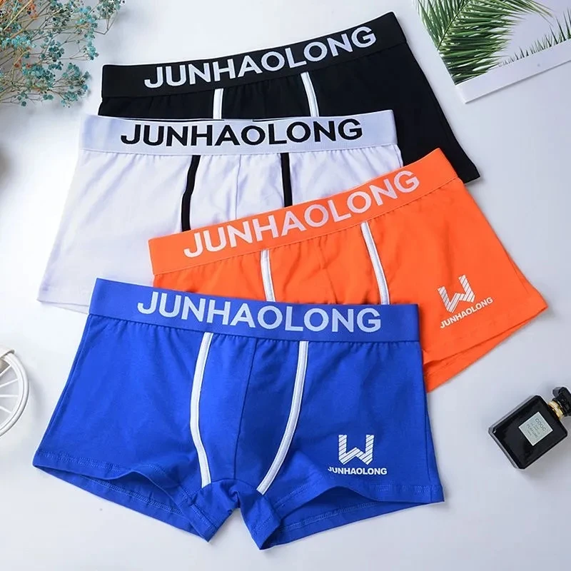 Men's Panties Sexy Underwear For Men Cotton Boxer Shorts Breathable Male Underpants Boxers Calzoncillos Para Hombres L-3XL