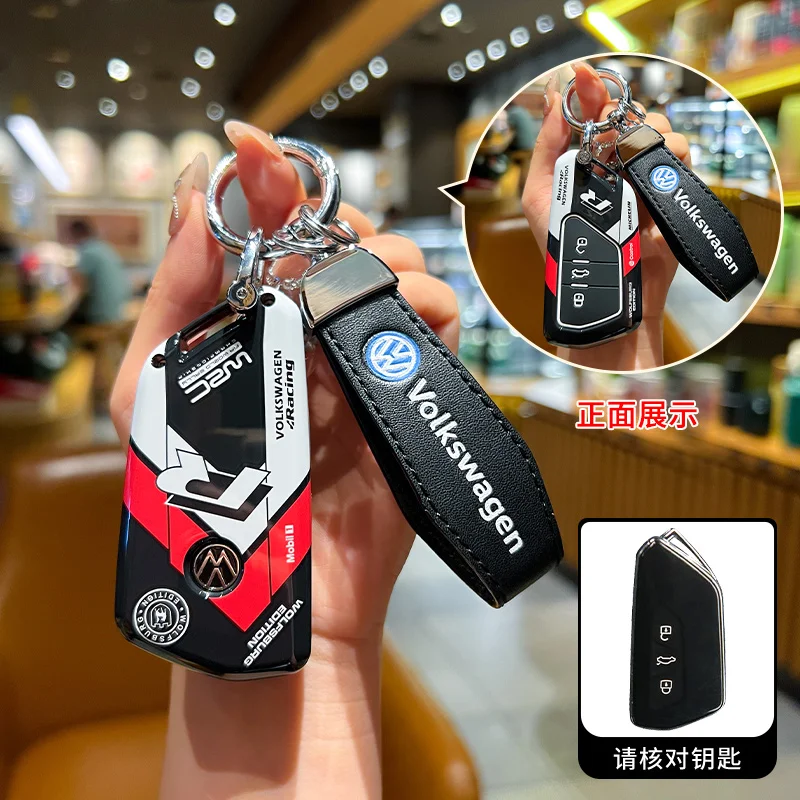 

Подходит для аксессуаров для ключей Volkswagen sirocco id 4 id 3 id6 Tiguan car Lamando Teramont X Tyron Talagon Tavendor Golf 8