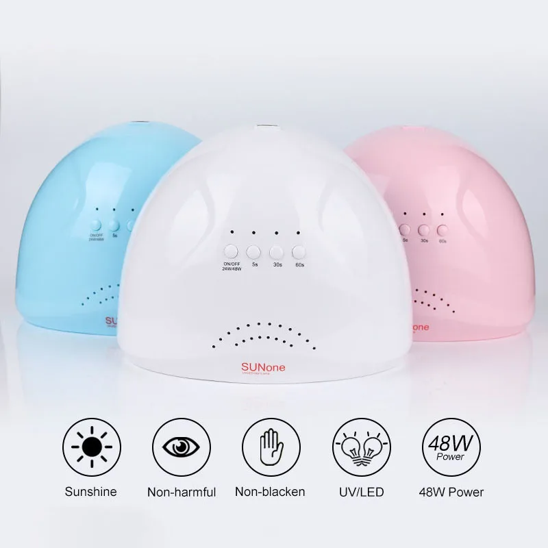 Лампа для сушки гель-лака ногтей 48 Вт 30 светодиодов