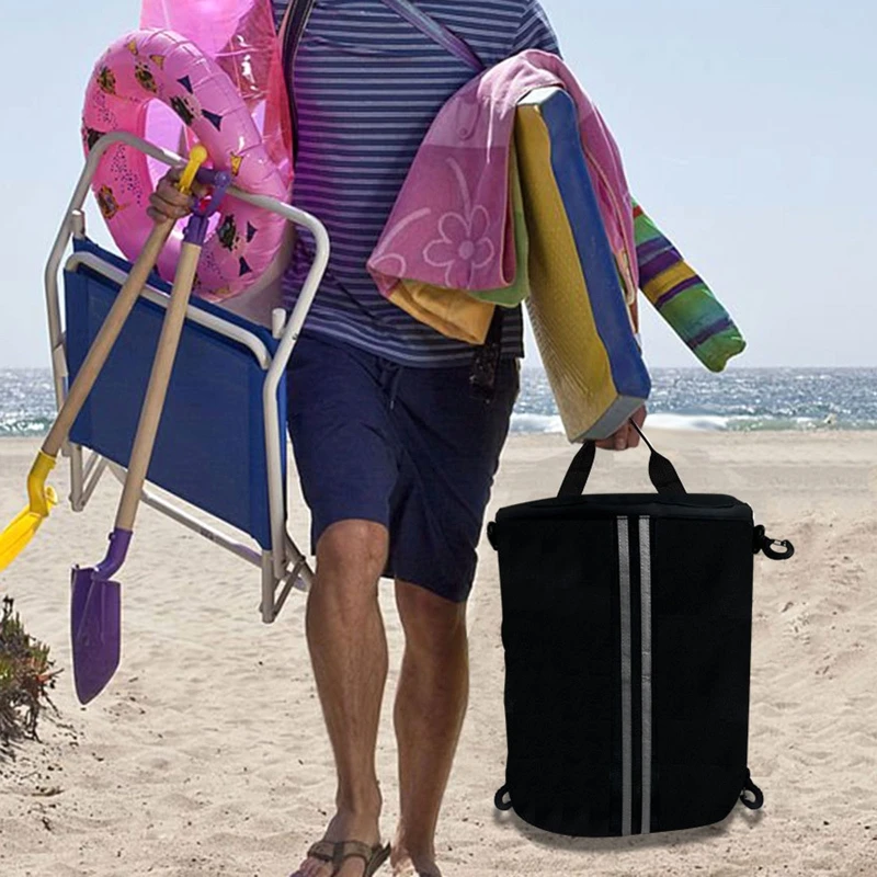 11UE Сумка для палубы каяка SUPs на молнии с поворотными карабинами из ткани Оксфорд