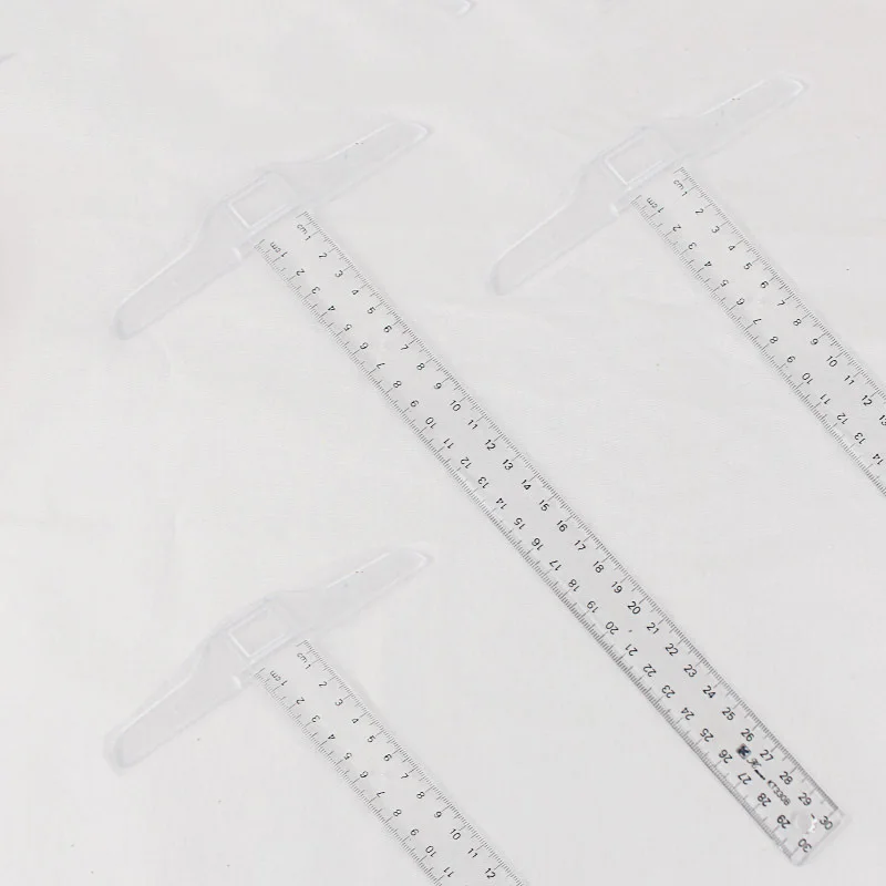 

Mini T-square T-shaped ruler Student design art drawing measuring ruler