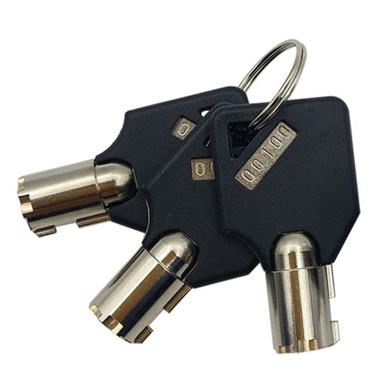 Металлический замок универсальный размер ключей торговый автомат