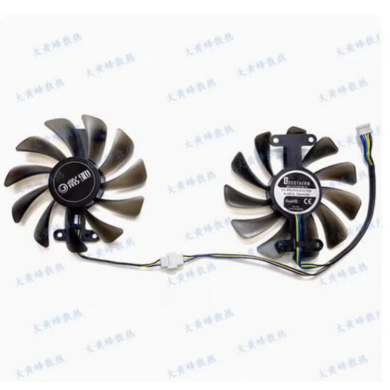 Для GALAX P104 GTX 1080 1070ti 1070 8 ГБ EX OC общий вентилятор охлаждения видеокарты #