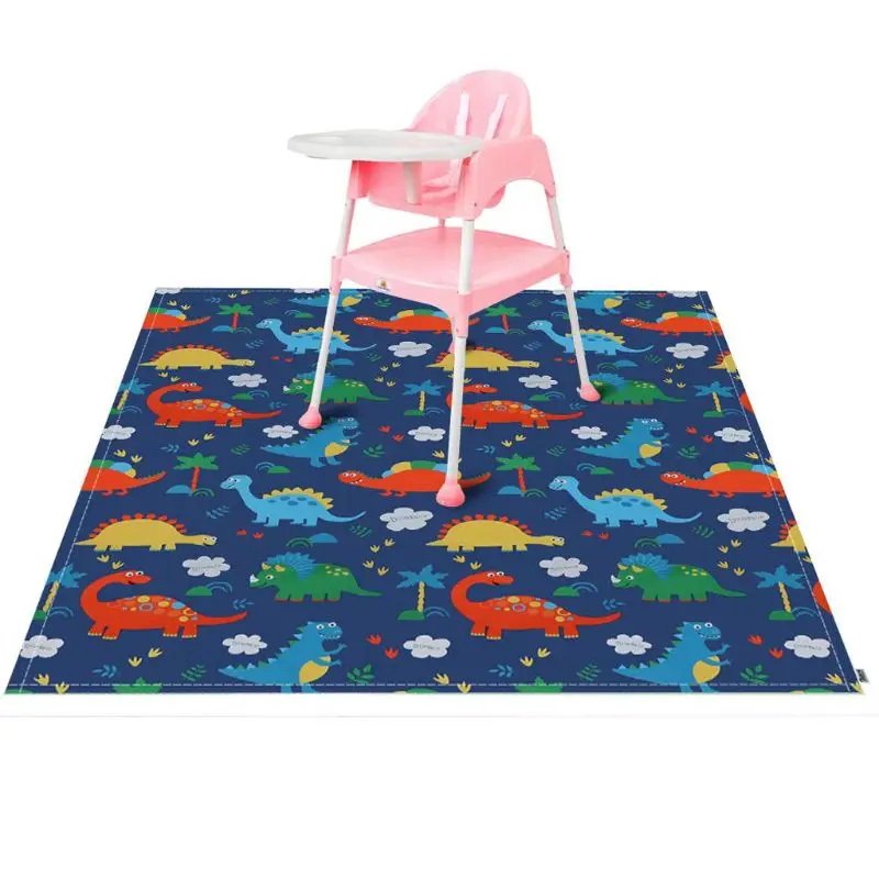 

Highchair Splash Mat Baby Paint Splash Mat Large Protective Floor Splash Mat Waterproof and Anti Slip 140cm×140cm