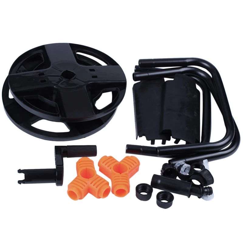 

2X Garden Hoses Reel Garden Pipe Storage Cart Pipe Exclude Winding Tool Rack Portable Garden Hoses Reel