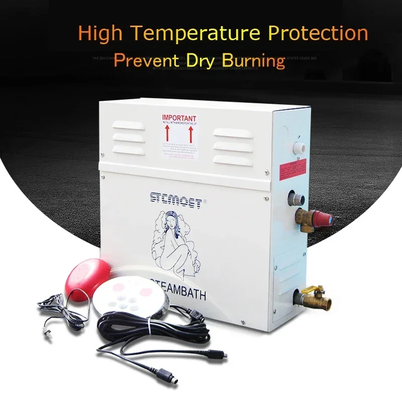 Парогенератор 6 кВт 220 В-240 В домашняя паровая машина сауна ванна спа паровой душ с