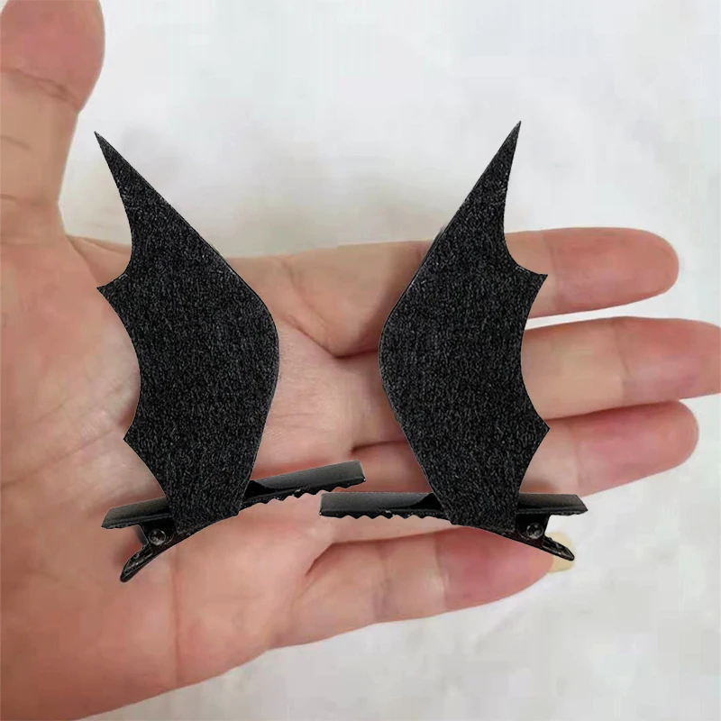 Черные шпильки для волос с дьяволом девочек повязка на голову головной убор