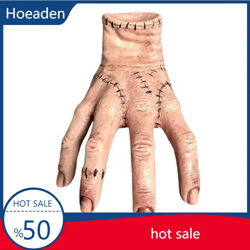 

Wednesday Thing Hand From Addams Family Ornament Latex Figurine Home Decor Desktop Crafts Sculpture Decoration Horror Props