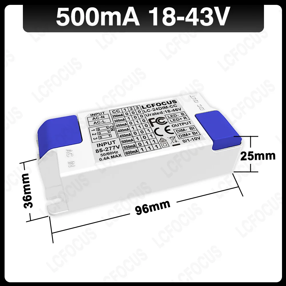 

LCFOCUS Трансформаторы освещения 0-10В
