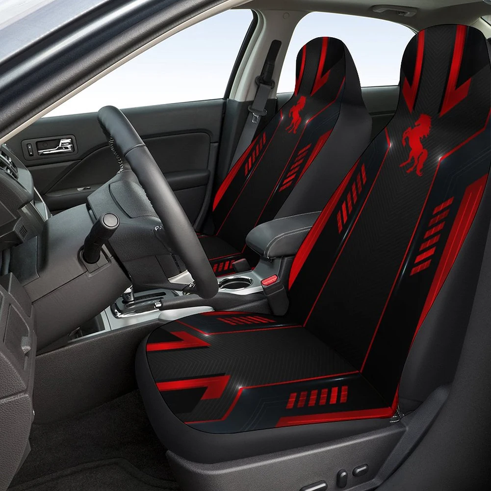 

Universal Car Seat Cover Polyester Car Seat Protection Cover Set Front Seat Cushion Pad For Car Truck Auto Interior Accessories