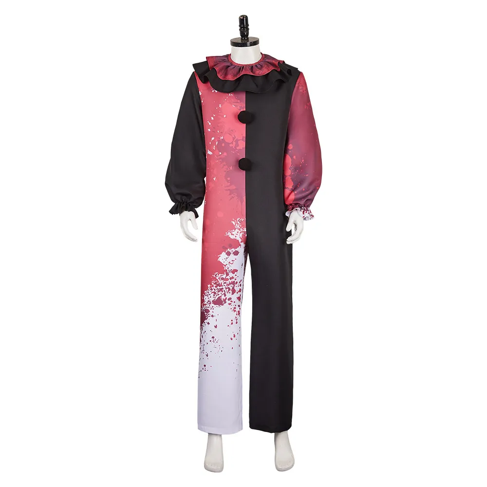 2024 фильм ужасов 3 искусство клоун косплей костюм комбинезон шляпа наряды маска