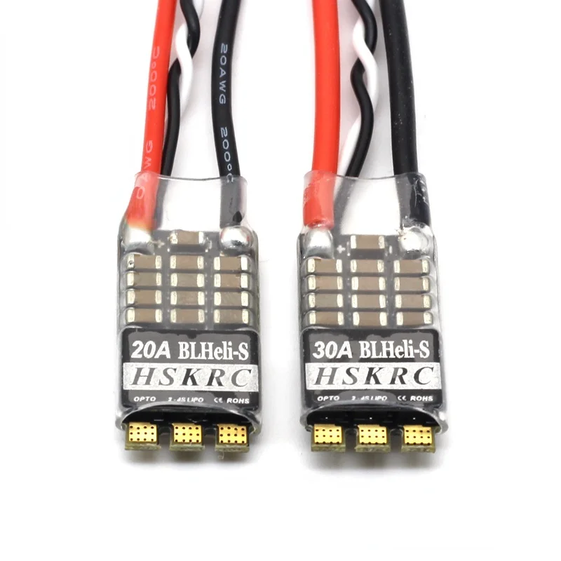HSKRC 20A 30A 35A 45A BLHeli-s BLS MINI ESC DSHOT600 2-4S с открытым исходным кодом для RC FPV Racing Drone DIY Freestyle |