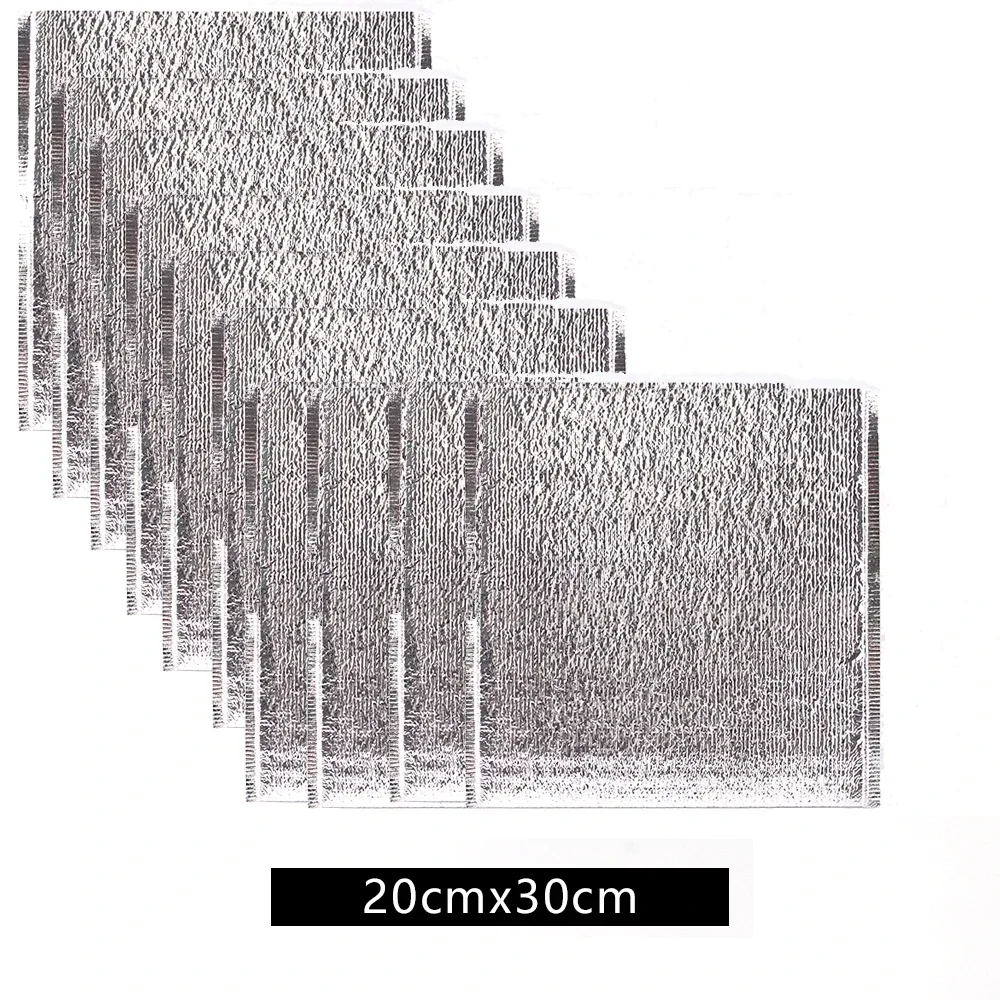 

Изоляционные пакеты серебристого цвета