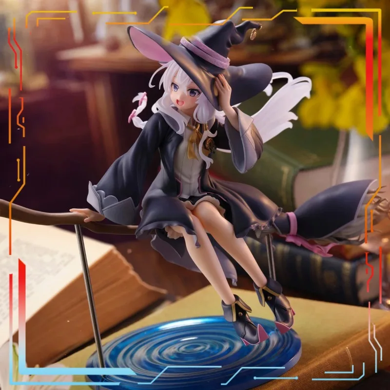 Фото Фигурка Taito Majo No Tabitabi Elaina Witch's Clothes Ver. (Предварительно окрашенная, авторская работа) 200 мм, официальная лицензированная игровая игрушка №5