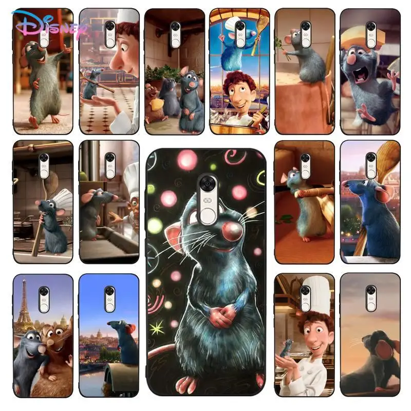 

Disney Remy Ratatouille Phone Case for Redmi 5 6 7 8 9 A 5plus K20 4X 6 cover
