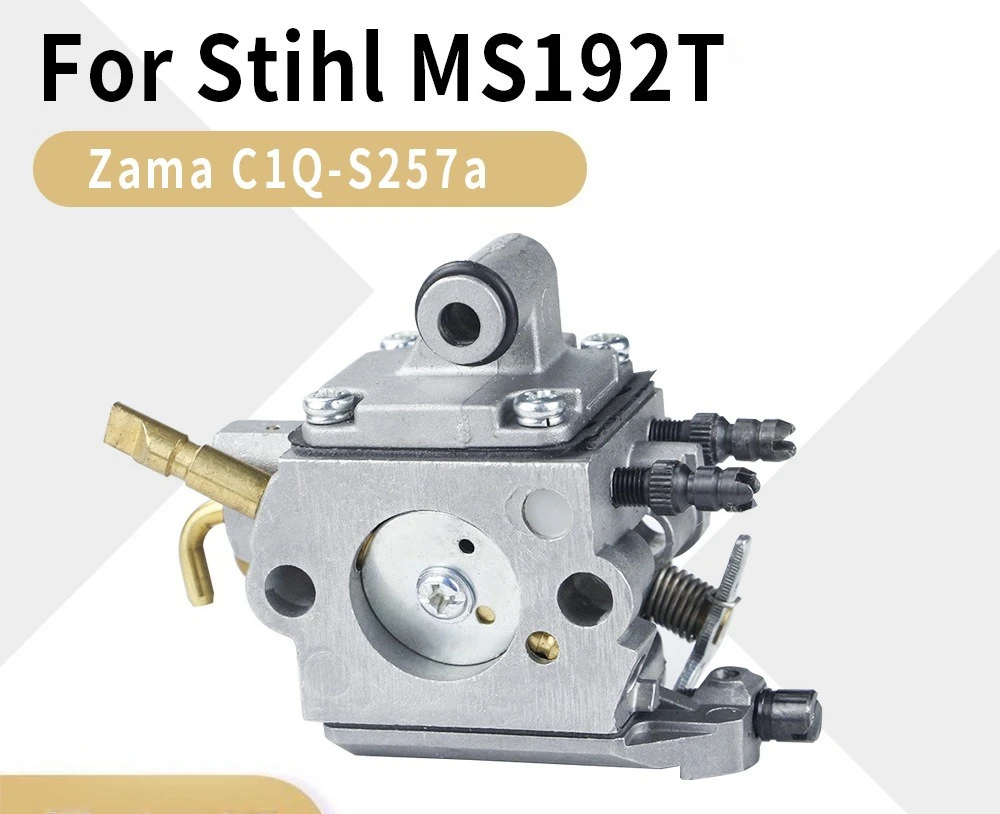Фото Карбюратор Zama C1Q-S257A для бензопилы Stihl MS192T MS192TC, запасные части №1