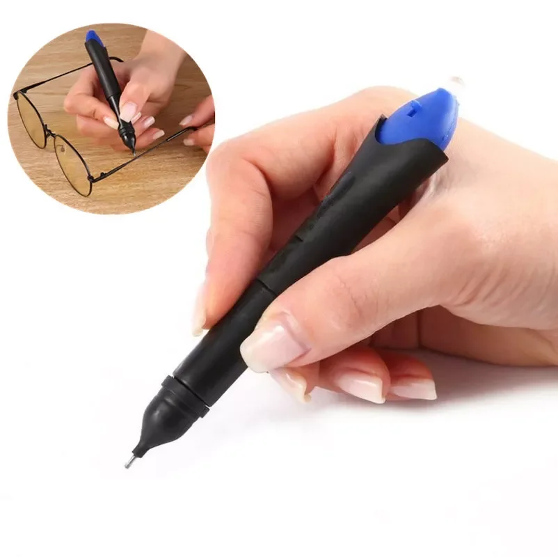 

Super Powered Liquid Glue 5 Second Tool Instant Repair Pen Welding Glue with UV Light Repair Tools