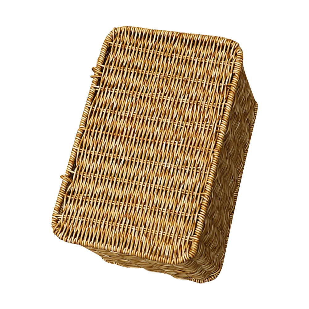 

Basket Storage Woven Baskets Lidrattan Large Seagrass Wicker Easter Empty Bins Wardrobe Clothes Shelf Makeup Book Organizer Toy