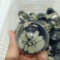 natural chrysanthemum stone ball crystal healing energy