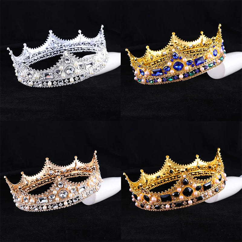 Роскошные свадебные тиары и короны с кристаллами для невесты