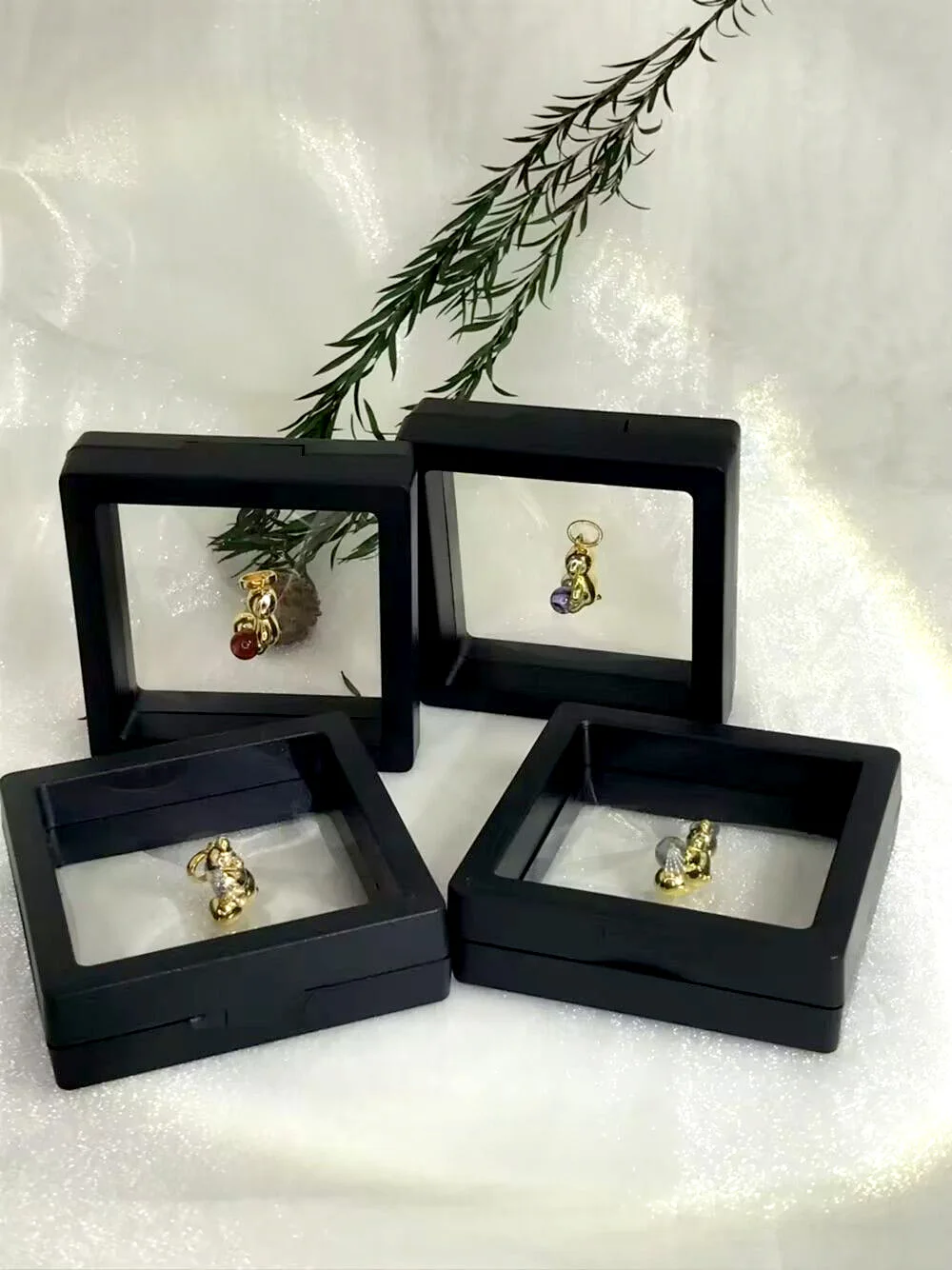 Подвески Из Серебра 925 Пробы С Серебряным Дизайном Толстого Медведя Зеленая