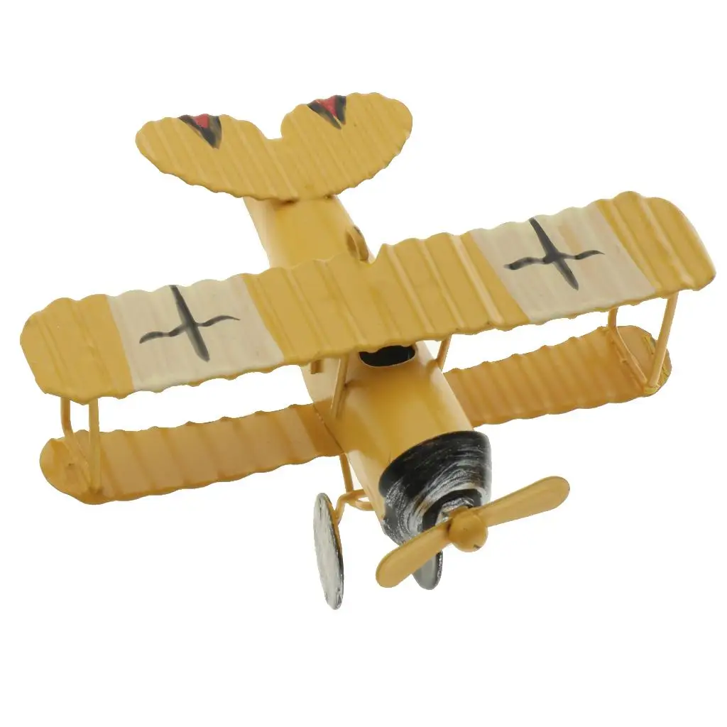 

2 Available Decorativre Tin Airplane Collectible Airplane Model Home Toy Gift