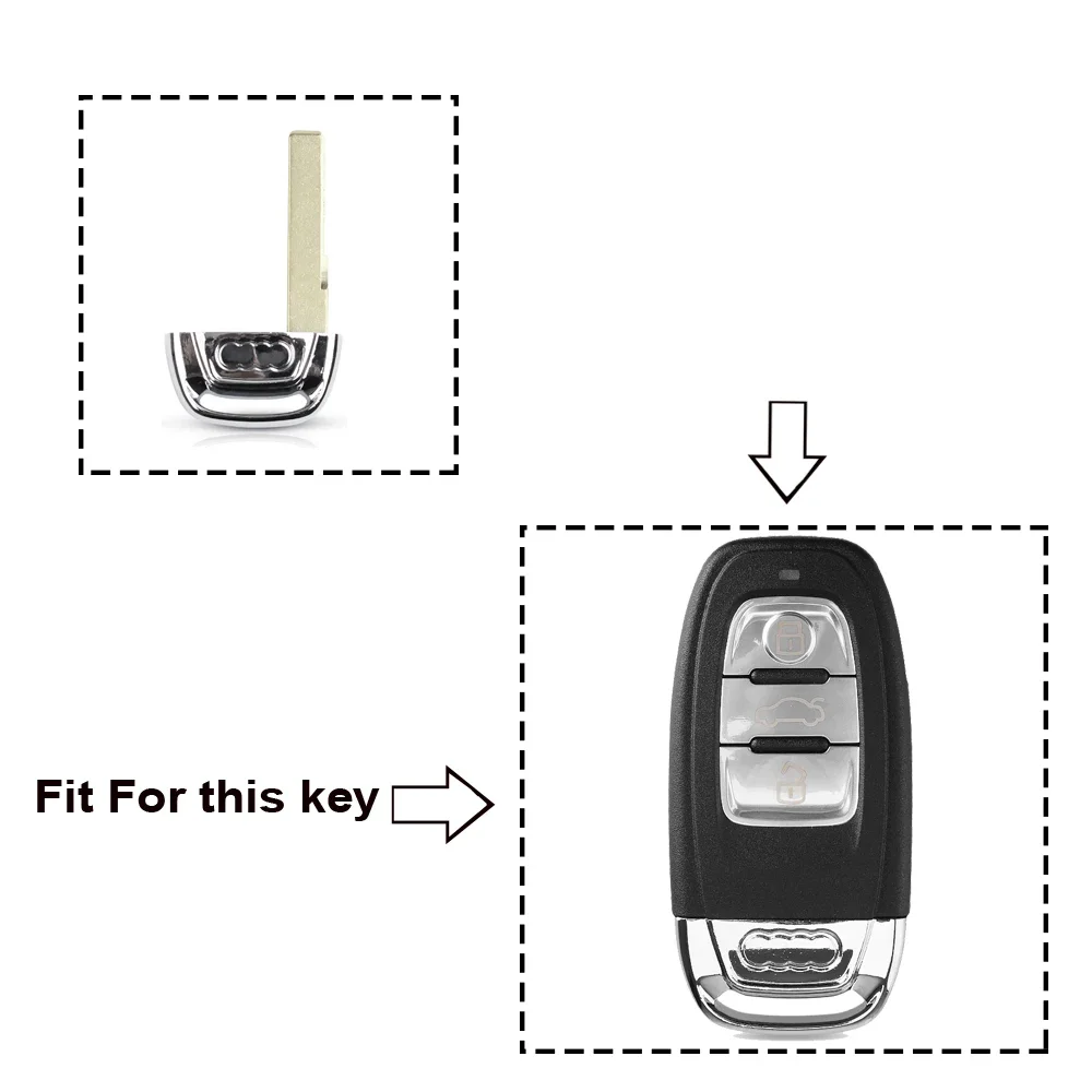 Брелок для Audi A4l A3 A4 A5 A6 A8 Quattro Q5 Q7
