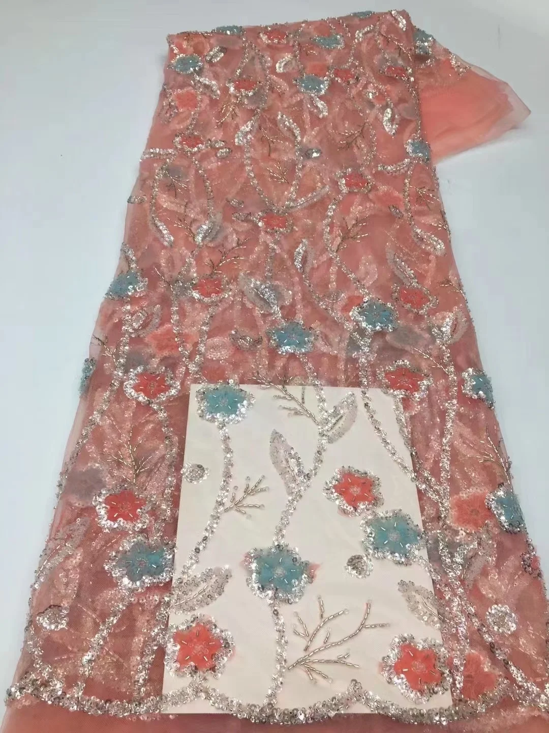 

Африканская кружевная ткань 2023, мягкие высококачественные блестки, бусины, кружево, французское нигерийское кружево из бисера, тюль, сетчатая ткань для свадебного шитья