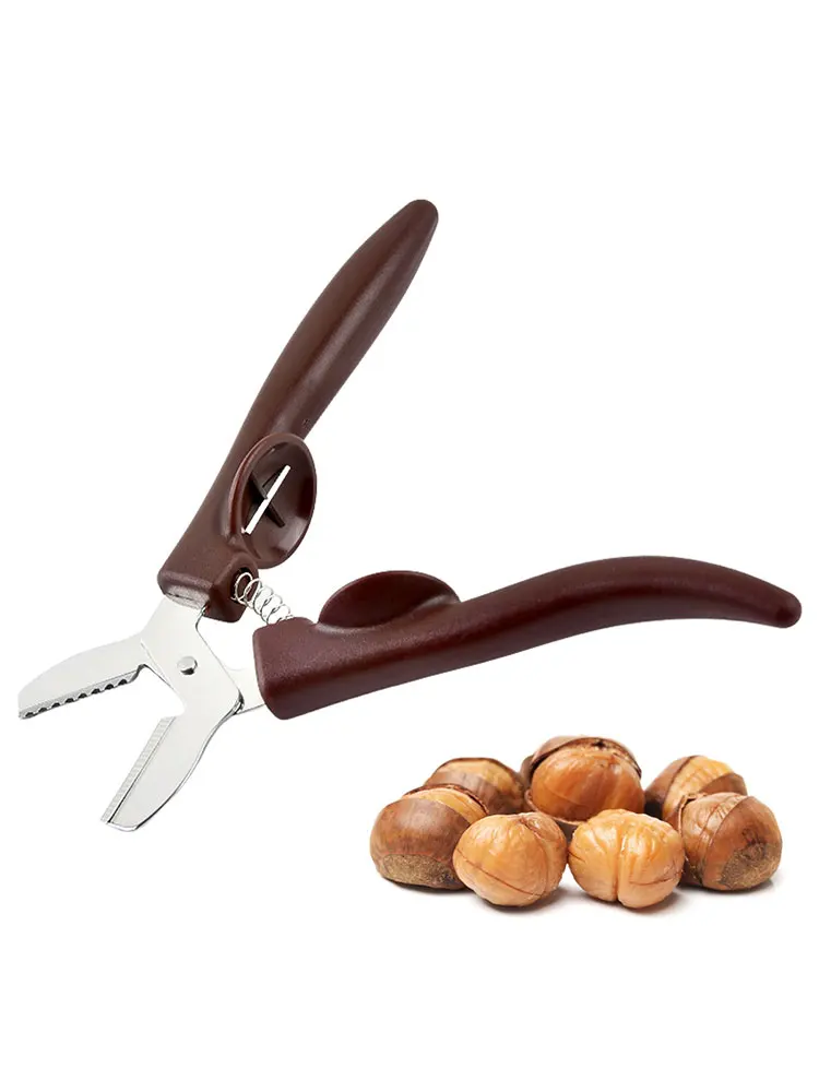 

Chestnut Cracker Tool Chestnut Peeler Scissors Nut Cracking Tools Durable Chestnut Opener Chestnut Cutter For Chestnut Pecan