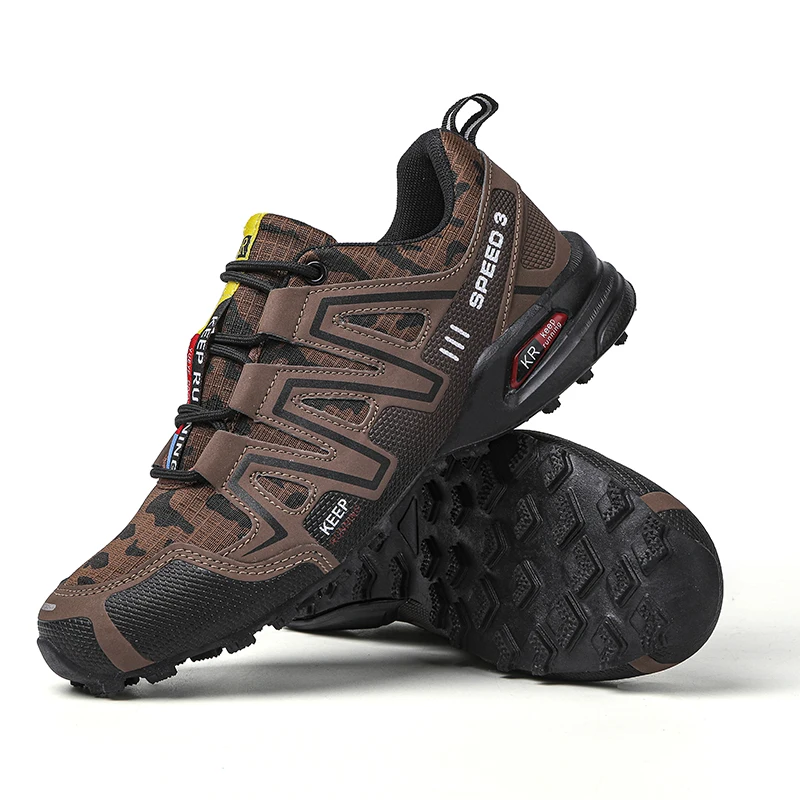 

Camouflage Hiking Shoes Men Non-Slip Tactical Combat Army Boots Desert Training Sneakers Outdoor Trekking Shoes Cycling Shoes